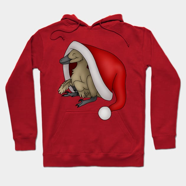 Wishing You a Dino-Mite Christmas! Hoodie by saradrawspaleo